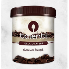 Talenti Gelato Layers Chocolate Pretzel 1pint 